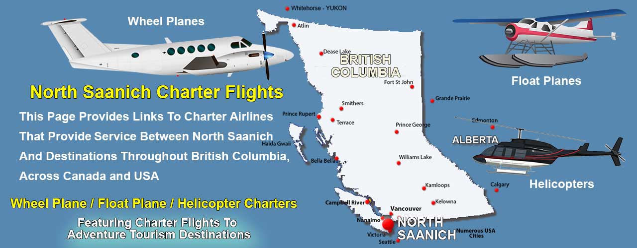 North Saanich BC Air Charter Directory
